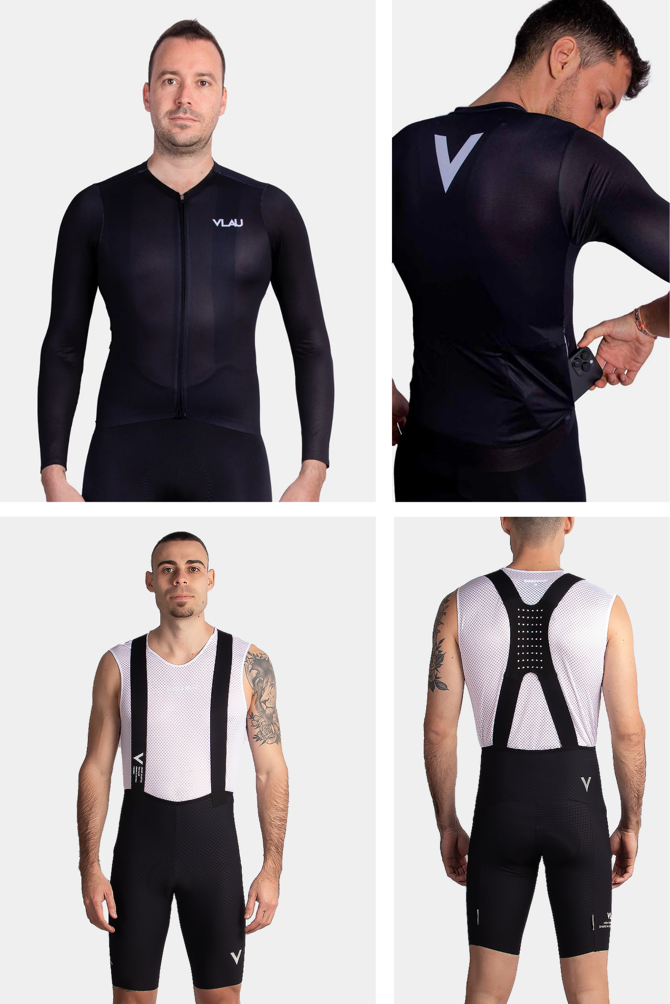 Kit: Maillot Etern Largo Hombre + Culotte Zenit Hombre