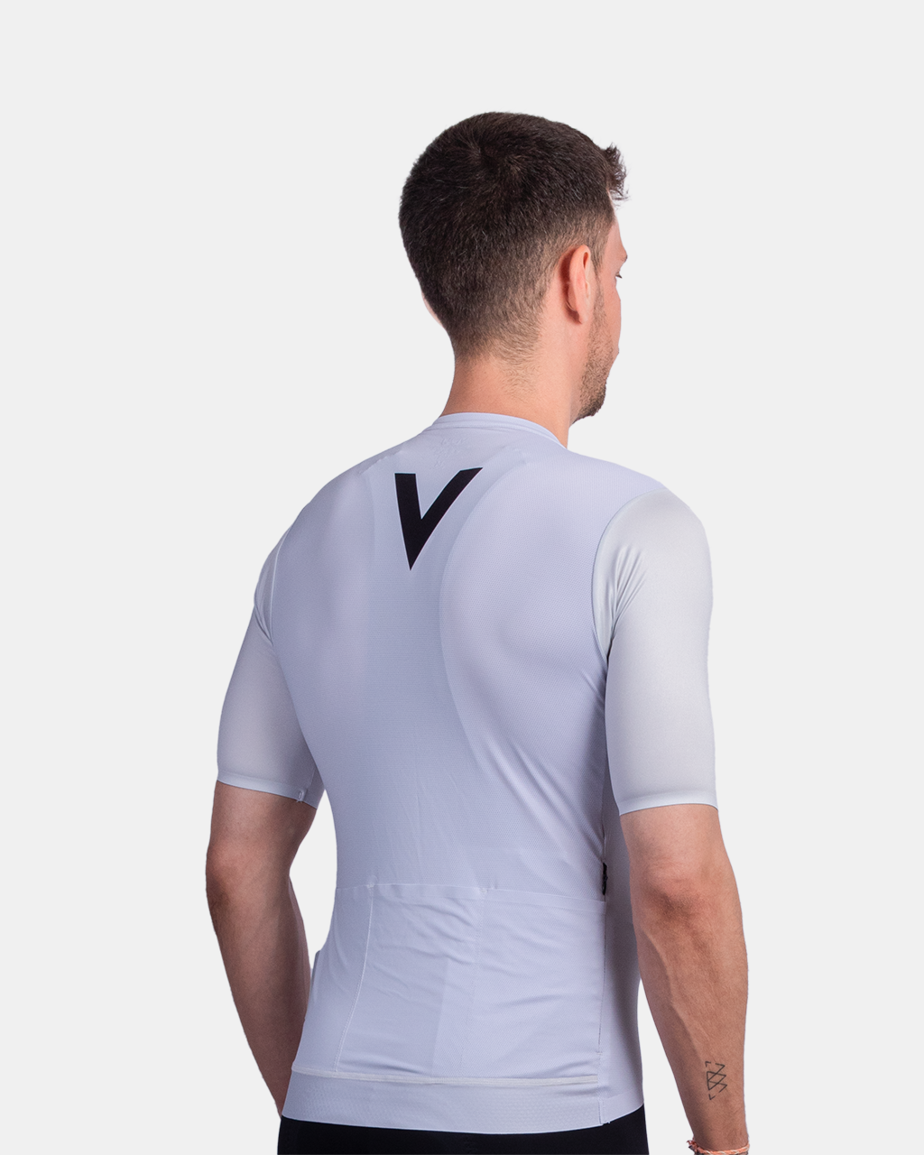 Kit: Maillot Etern Gris Hombre + Culotte Hombre Altus