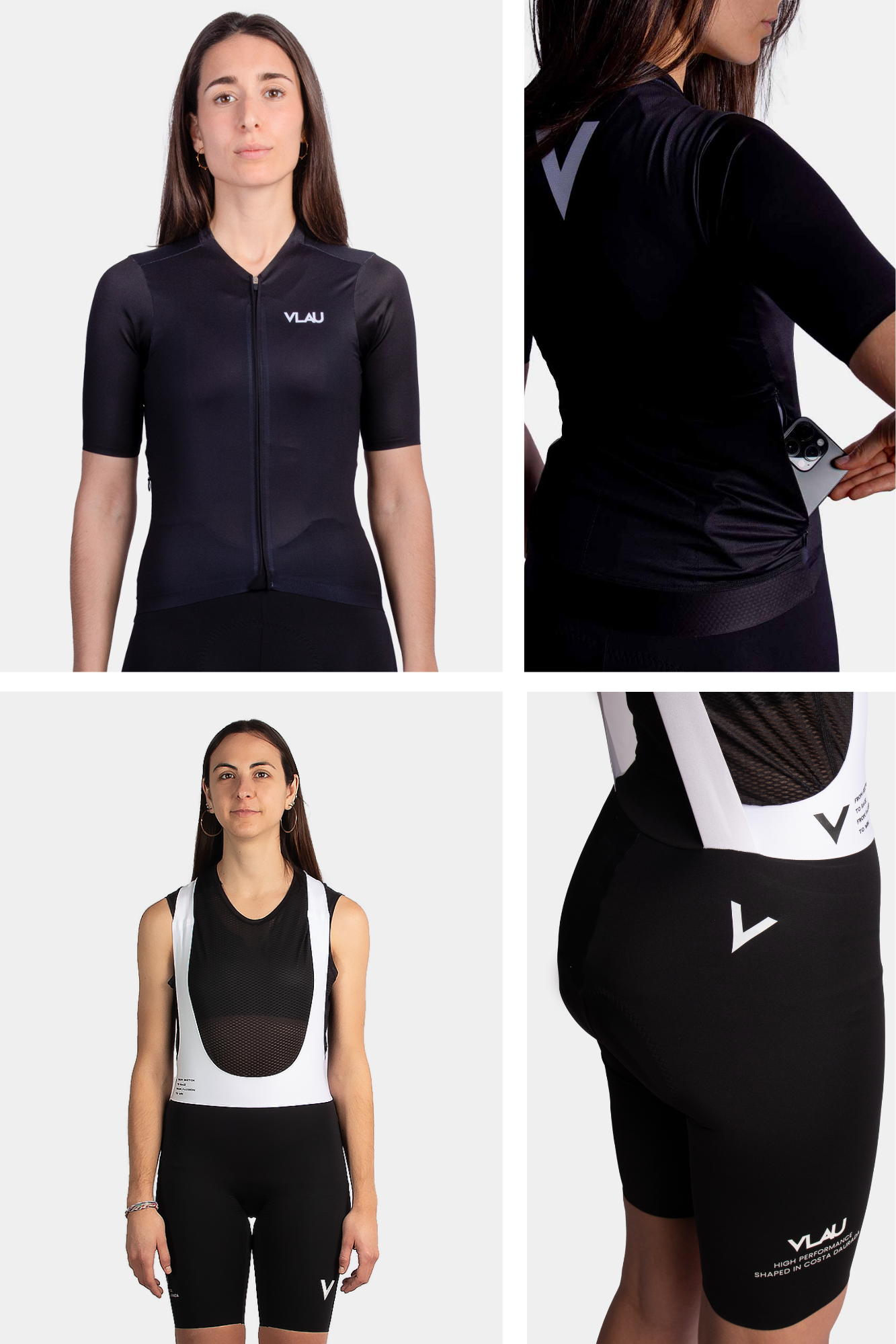 Kit: Maillot Etern Mujer Negro + Culotte Volt Mujer